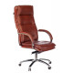 Кресло руководителя Бюрократ T-9927SL светло-коричневый Leather Eichel кожа крестовина металл хром