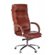 Кресло руководителя Бюрократ T-9927SL светло-коричневый Leather Eichel кожа крестовина металл хром