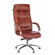 Кресло руководителя Бюрократ T-9927SL светло-коричневый Leather Eichel кожа крестовина металл хром