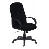 Кресло руководителя Бюрократ T-898 черный 3С11 крестовина пластик