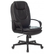 Кресло руководителя Бюрократ CH-868LT черный эко.кожа крестовина пластик