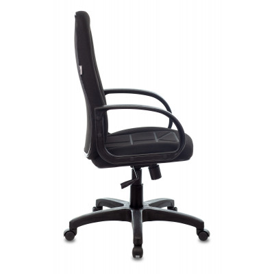 Кресло руководителя Бюрократ CH 727 черный крестовина пластик