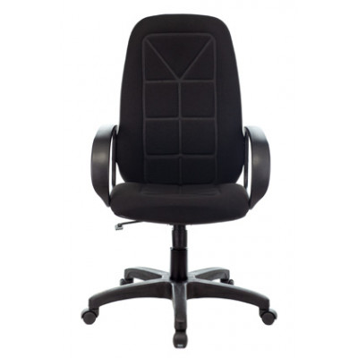 Кресло руководителя Бюрократ CH 727 черный крестовина пластик