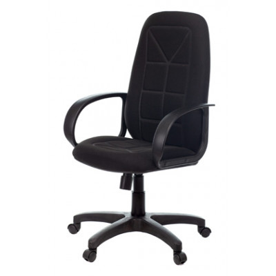 Кресло руководителя Бюрократ CH 727 черный крестовина пластик