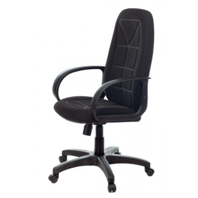 Кресло руководителя Бюрократ CH 727 черный крестовина пластик