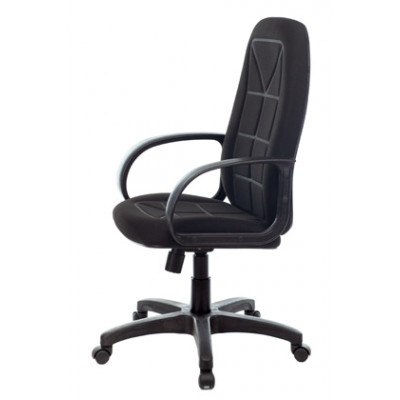 Кресло руководителя Бюрократ CH 727 черный крестовина пластик