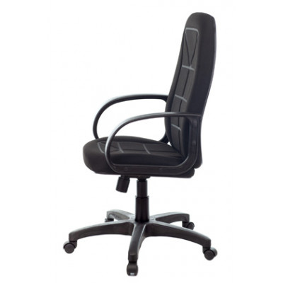 Кресло руководителя Бюрократ CH 727 черный крестовина пластик