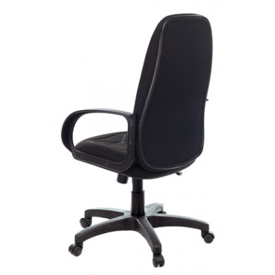 Кресло руководителя Бюрократ CH 727 черный крестовина пластик