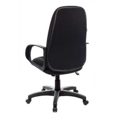 Кресло руководителя Бюрократ CH 727 черный крестовина пластик