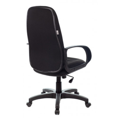 Кресло руководителя Бюрократ CH 727 черный крестовина пластик