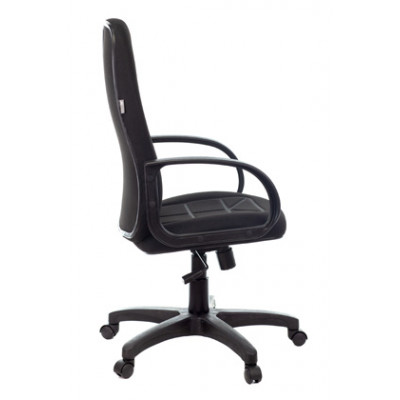 Кресло руководителя Бюрократ CH 727 черный крестовина пластик