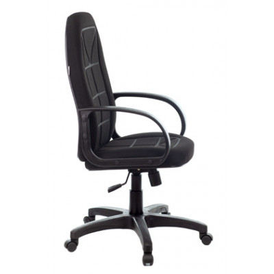 Кресло руководителя Бюрократ CH 727 черный крестовина пластик