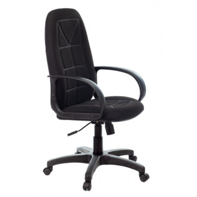 Кресло руководителя Бюрократ CH 727 черный крестовина пластик