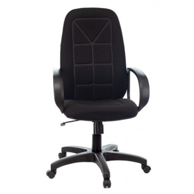 Кресло руководителя Бюрократ CH 727 черный крестовина пластик