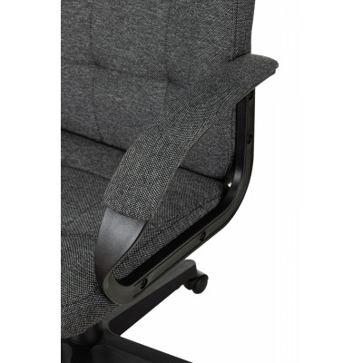Кресло руководителя Бюрократ CH 002 Fabric серый 3C1