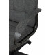 Кресло руководителя Бюрократ CH 002 Fabric серый 3C1