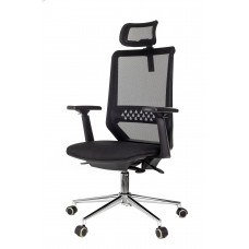 Кресло руководителя Бюрократ MC-612N-H черный TW-01 Neo Black