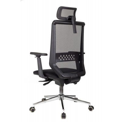 Кресло руководителя Бюрократ MC-612N-H черный TW-01 Neo Black