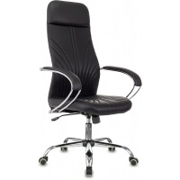 Кресло руководителя Бюрократ CH-610SL черный эко.кожа