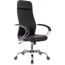 Кресло руководителя Бюрократ CH-610SL черный эко.кожа