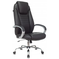 Кресло руководителя Бюрократ T-9923SL/ECO черный эко.кожа крестовина металл хром