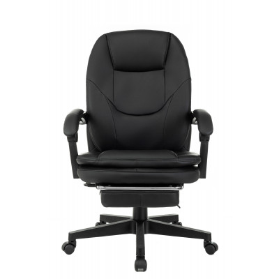 Кресло руководителя Бюрократ CH-868N-F черный эко.кожа