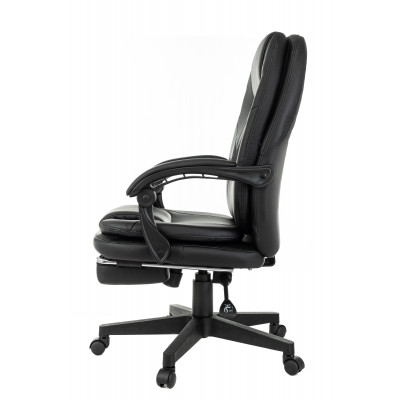 Кресло руководителя Бюрократ CH-868N-F черный эко.кожа