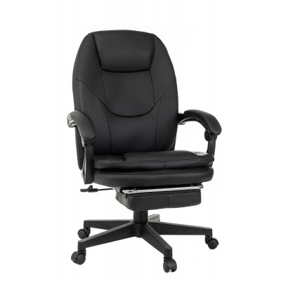 Кресло руководителя Бюрократ CH-868N-F черный эко.кожа