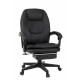 Кресло руководителя Бюрократ CH-868N-F черный эко.кожа