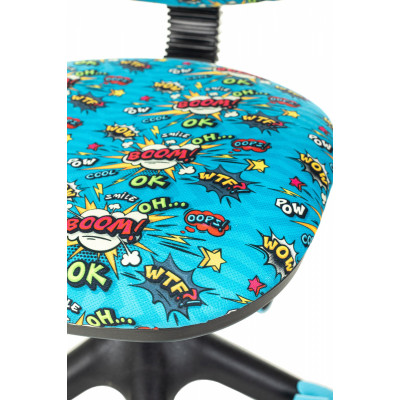 Кресло детское Бюрократ CH-204-F мультиколор бум