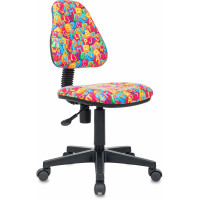 Кресло детское Бюрократ KD-4 мультиколор алфавит