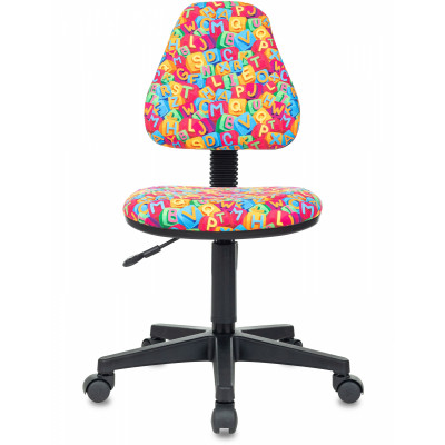 Кресло детское Бюрократ KD-4 мультиколор алфавит