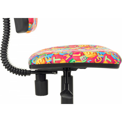 Кресло детское Бюрократ KD-4 мультиколор алфавит