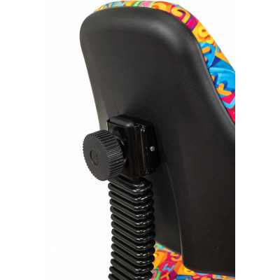 Кресло детское Бюрократ KD-4 мультиколор алфавит