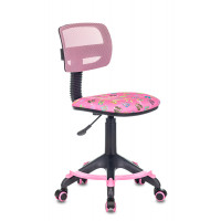 Кресло детское Бюрократ CH-299-F розовый сланцы сетка/ткань крестовина пластик подст.для ног