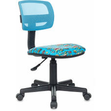 Кресло детское Бюрократ CH-299 голубой TW-31