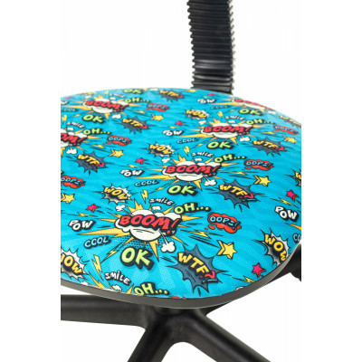 Кресло детское Бюрократ CH-299 голубой TW-31