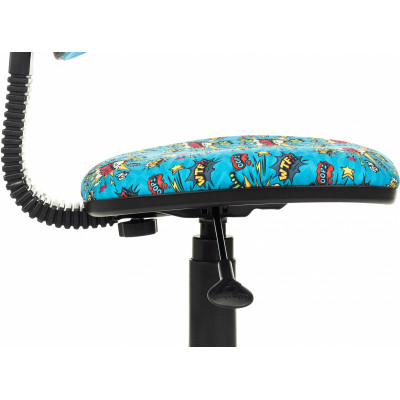 Кресло детское Бюрократ CH-299 голубой TW-31