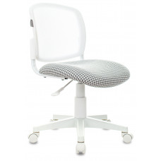 Кресло детское Бюрократ CH-W296NX белый TW-15 гусин.лапка Morris-1