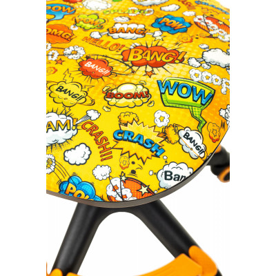 Кресло детское Бюрократ CH-299-F оранжевый TW-38-3