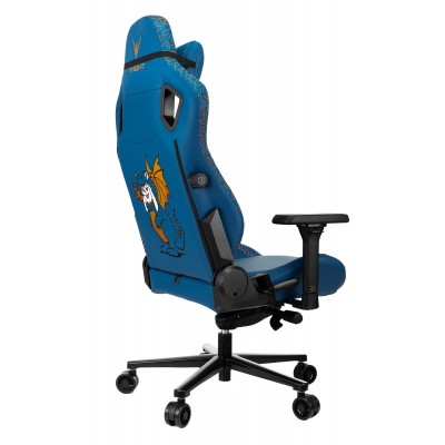 Кресло игровое Knight Craft Dragon синий