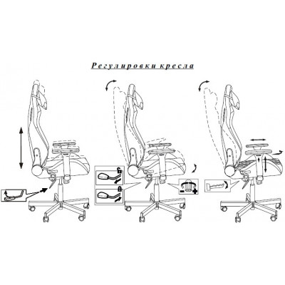 Кресло игровое Knight Gladiator