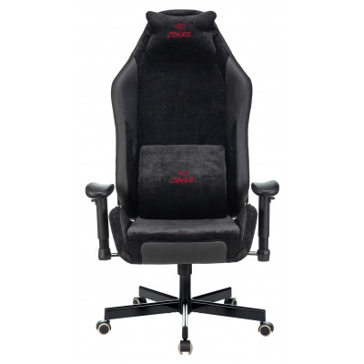 Кресло игровое Zombie EPIC PRO Edition черный текстиль/эко.кожа с подголов. крестовина металл