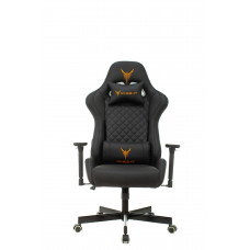 Кресло игровое Knight ARMOR черный ромбик эко.кожа с подголов. крестовина металл