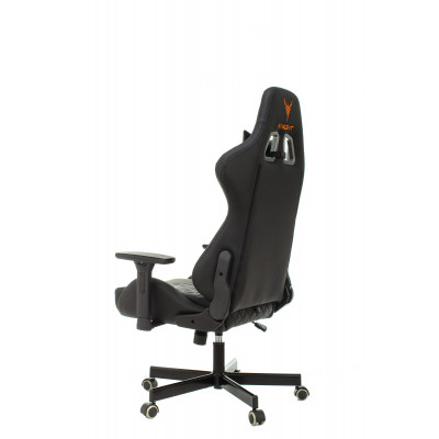 Кресло игровое Knight ARMOR черный ромбик эко.кожа с подголов. крестовина металл