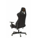 Кресло игровое Knight ARMOR черный ромбик эко.кожа с подголов. крестовина металл