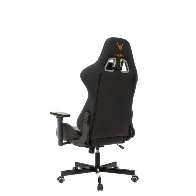 Кресло игровое Knight ARMOR черный ромбик эко.кожа с подголов. крестовина металл