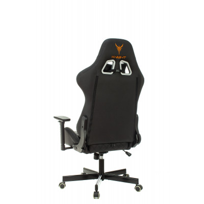 Кресло игровое Knight ARMOR черный ромбик эко.кожа с подголов. крестовина металл