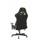 Кресло игровое Knight ARMOR черный ромбик эко.кожа с подголов. крестовина металл