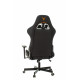 Кресло игровое Knight ARMOR черный ромбик эко.кожа с подголов. крестовина металл